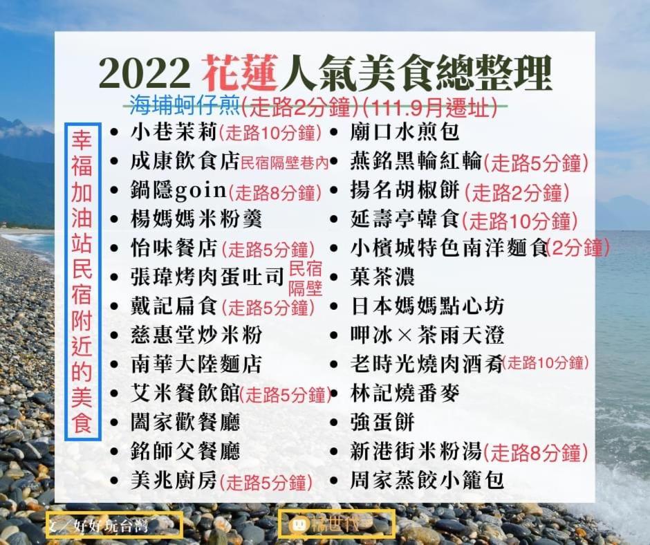 幸福加油站電梯民宿 -近東大門夜市 Hualien City Exterior photo